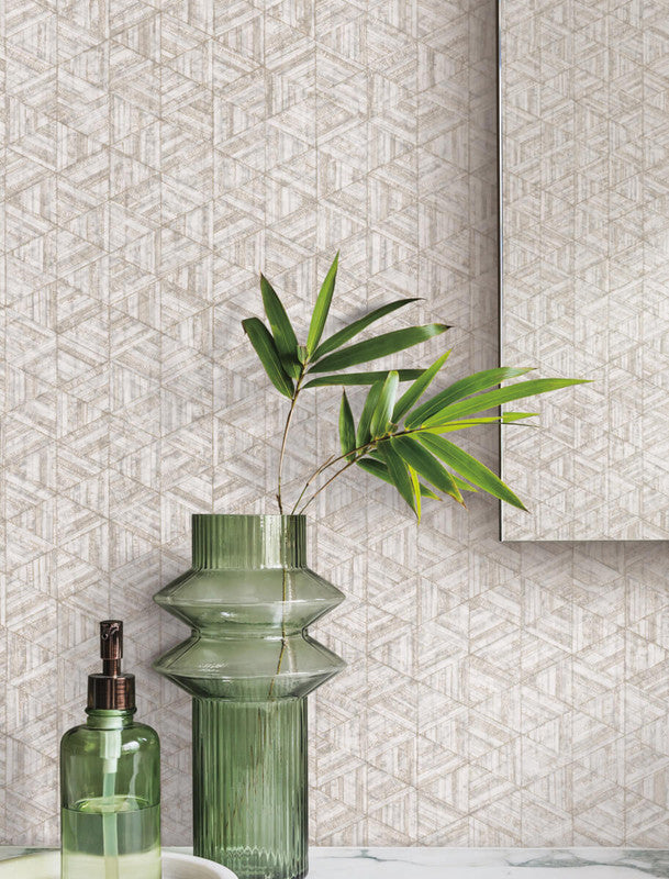 media image for Rune High Performance Vinyl Wallpaper in Chestnut 261