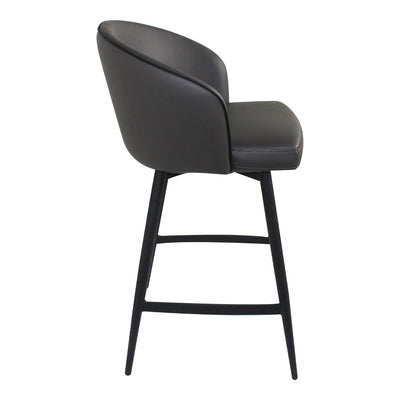 product image for Webber Swivel Counter Stool Charcoal 3 97