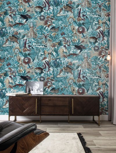 product image for Underwater Jungle No. 2 Wallpaper by KEK Amsterdam 43