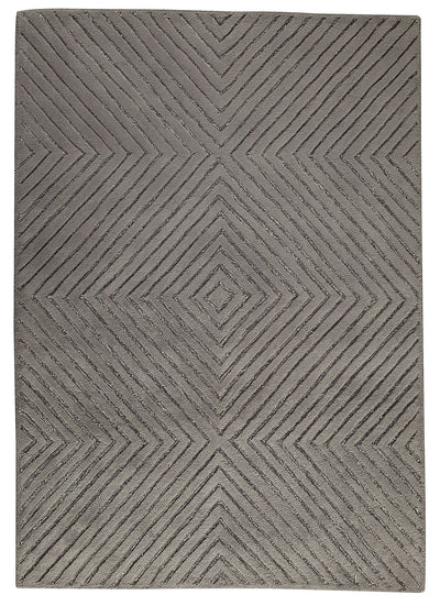 product image of Union Square Collection Hand Tufted Wool Rug in Grey design by Mat the Basics 557