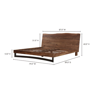 product image for Bent King Bed Smoked 6 82