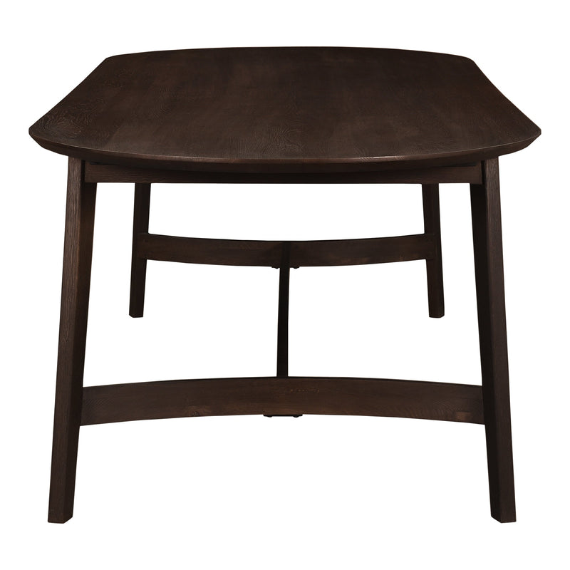 media image for Trie Dining Table Dark Brown By Moes Home Mhc Ve 1098 20 5 262