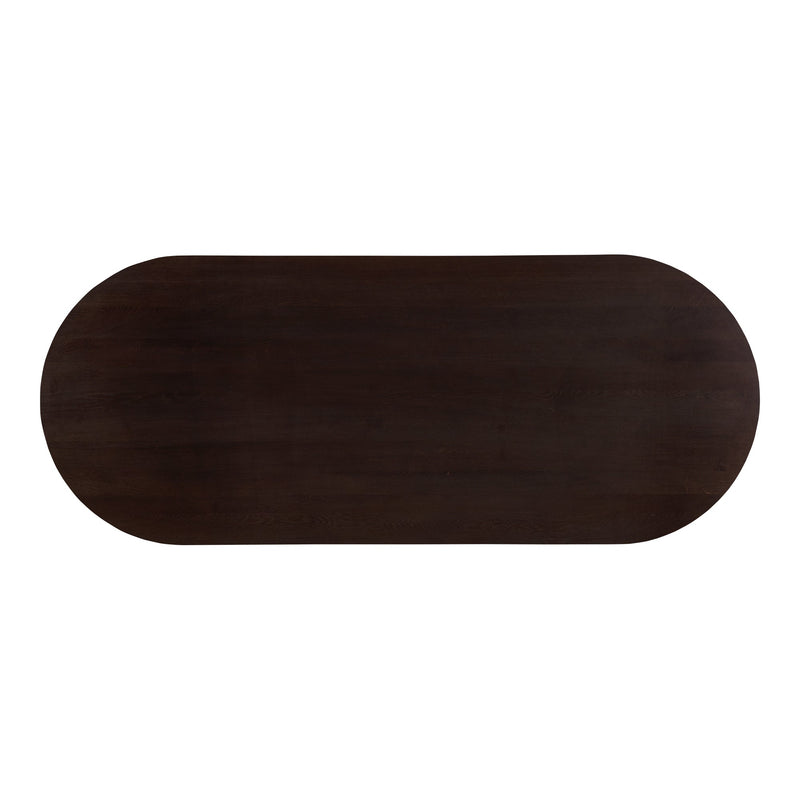 media image for Trie Dining Table Dark Brown By Moes Home Mhc Ve 1098 20 9 21