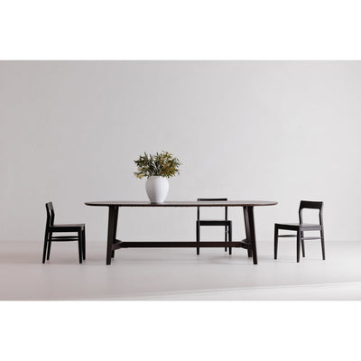 product image for Trie Dining Table Dark Brown By Moes Home Mhc Ve 1098 20 18 94