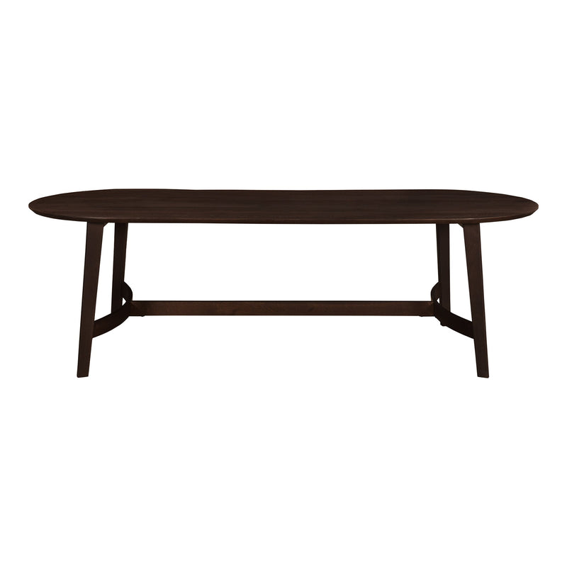 media image for Trie Dining Table Dark Brown By Moes Home Mhc Ve 1098 20 1 239