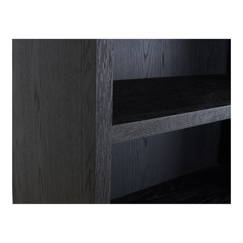 media image for Wilde Display Cabinet Black Oak 6 283