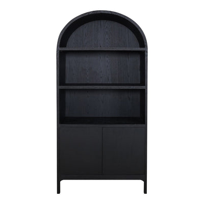 product image of Wilde Display Cabinet Black Oak 1 556