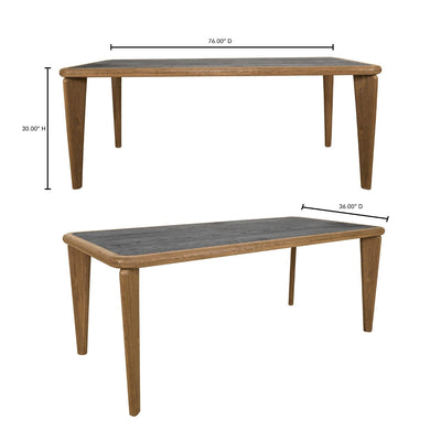 product image for Loden Dining Table Brown 15 96