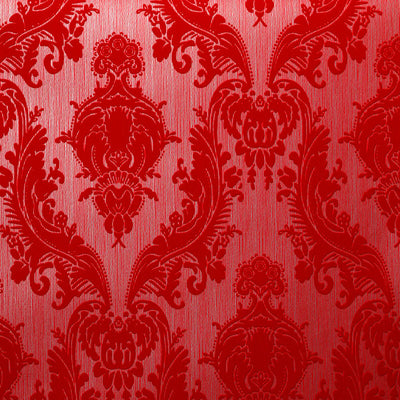 product image for Heirloom Wallpaper in Variegated Scarlet by Burke Decor 69