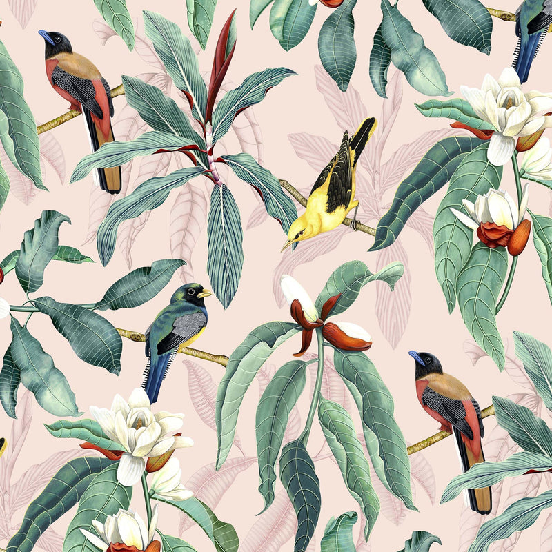 media image for Michelia Blush Wallpaper from the Empyrea Collection by Osborne & Little 261