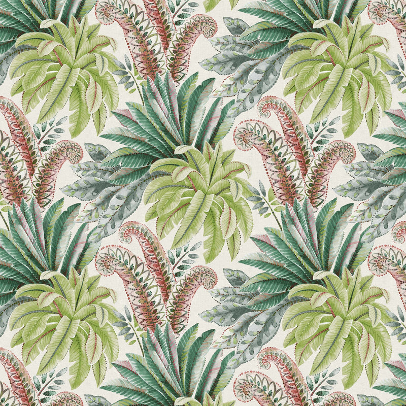 media image for Paloma Apple Green Wallpaper from the Empyrea Collection by Osborne & Little 275