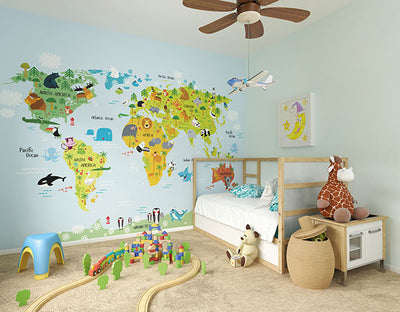 product image for The Whole Wide World Wall Mural 41