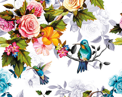 product image of Hummingbird Garden Wall Mural 571