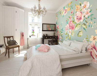 product image for Flowery Wall Mural 63