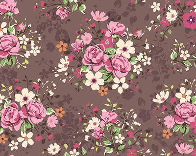 product image of Illustration of Rose Bouquets Wall Mural 512