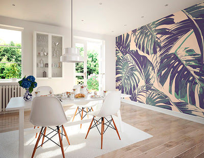 product image for Palm Leaves Wall Mural 14