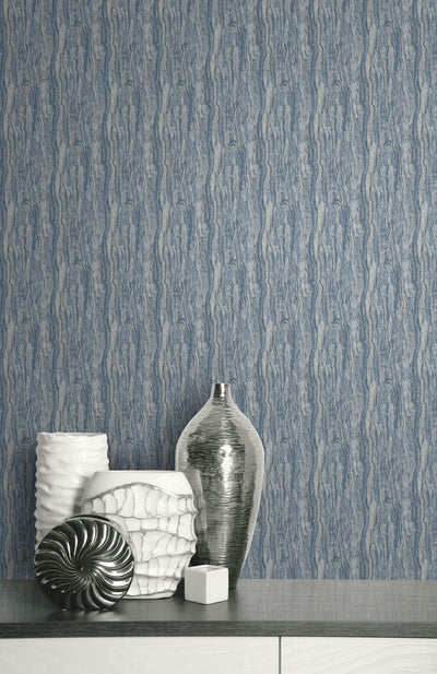 product image for Marble Texture Wallpaper in Blue 48