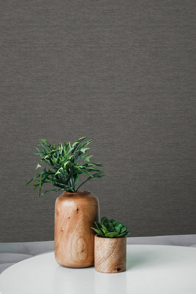 product image for Texture Effect Wallpaper in Charcoal 33