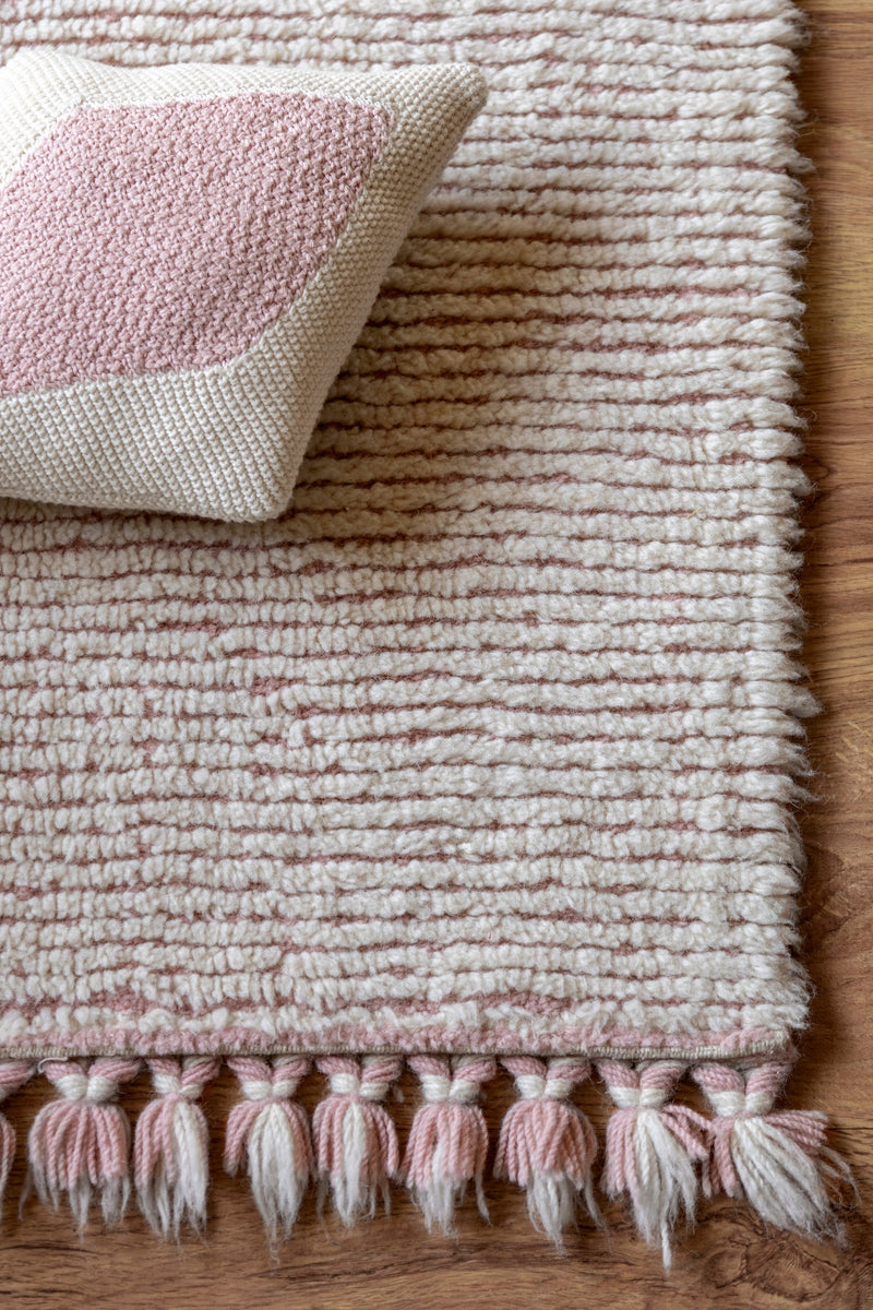 media image for koa pink woolable rug by lorena canals wo koa pk s 10 239