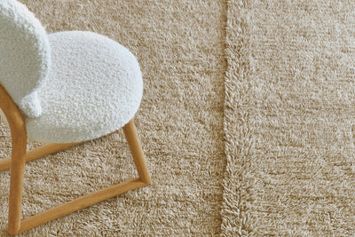 product image for tundra blended sheep beige woolable rug by lorena canals wo tun lbg s 25 52