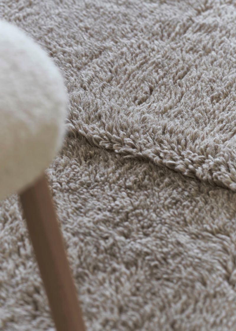 media image for tundra blended sheep grey woolable rug by lorena canals wo tun lgr s 23 224