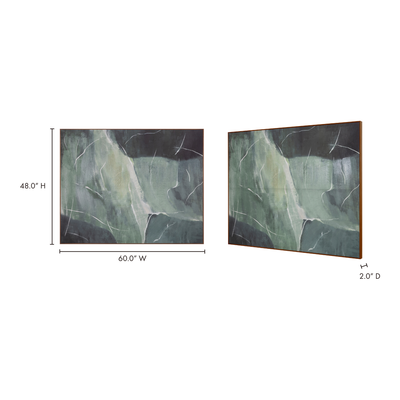 product image for Impression Verdant Palette Framed Painting 5 47