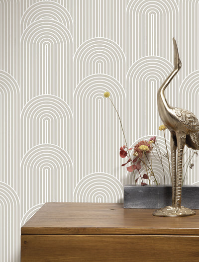 product image of Graphic Lines Beige WP-734 Wallpaper by Kek Amsterdam 59