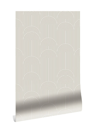 product image for Graphic Lines Beige WP-734 Wallpaper by Kek Amsterdam 74