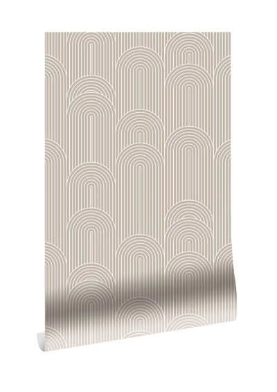 product image for Graphic Lines Sand WP-735 Wallpaper by Kek Amsterdam 94