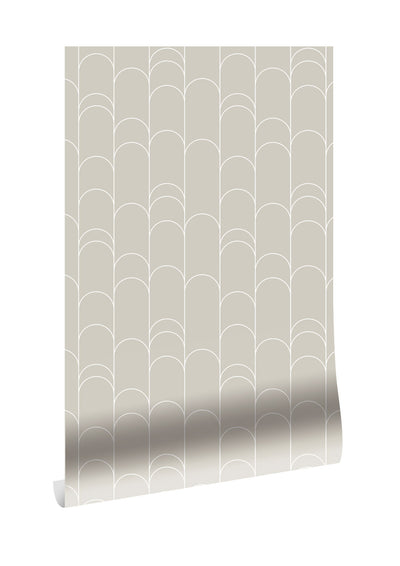 product image for Graphic Lines Beige WP-737 Wallpaper by Kek Amsterdam 58