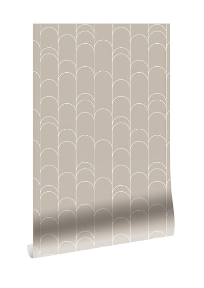 product image for Graphic Lines Sand WP-738 Wallpaper by Kek Amsterdam 96