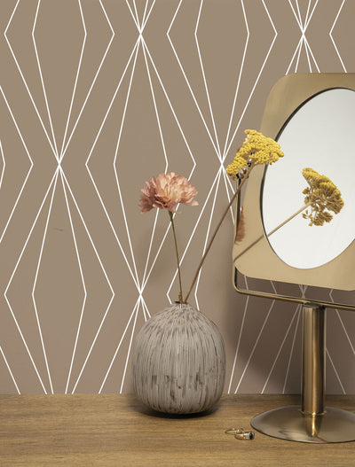 product image of Graphic Lines Clay WP-742 Wallpaper by Kek Amsterdam 573