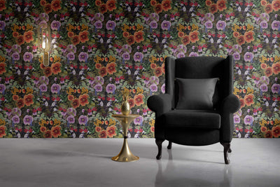 product image for The War On Plants Wallpaper in Black/Multi 38