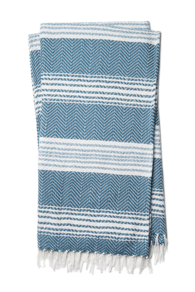 product image of Wren Throw in Blue / White by Loloi 58