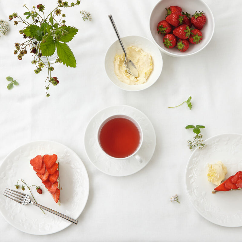 media image for Wild Strawberry White Dinnerware Collection 217