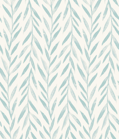 product image of Willow Wallpaper in Blue from the Magnolia Home Vol. 3 Collection by Joanna Gaines 535