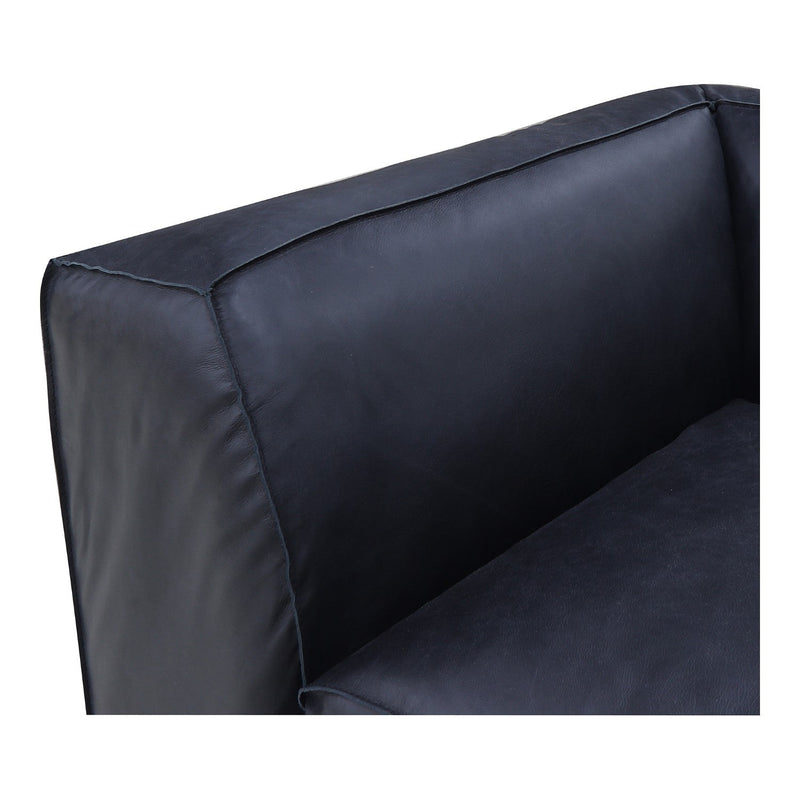 media image for form lounge modular black leather sectional vantage by bd la mhc xq 1005 02 6 268