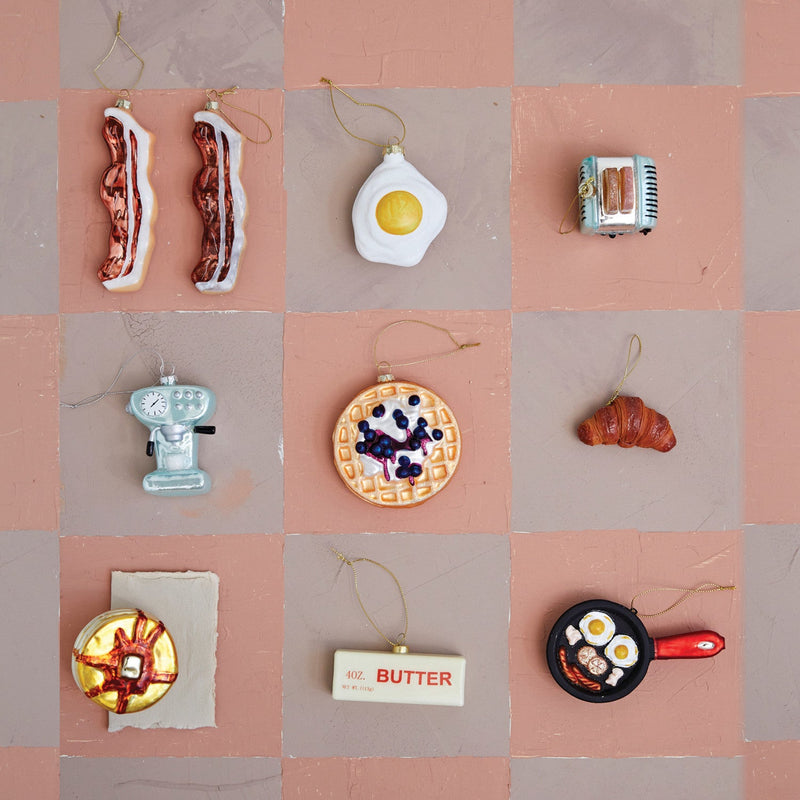 media image for Hand-Painted Bacon Ornament 269