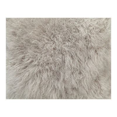 product image for Cashmere Fur Pillow Light Grey 5 33