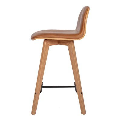 product image for Napoli Leather Counter Stool Tan 3 30