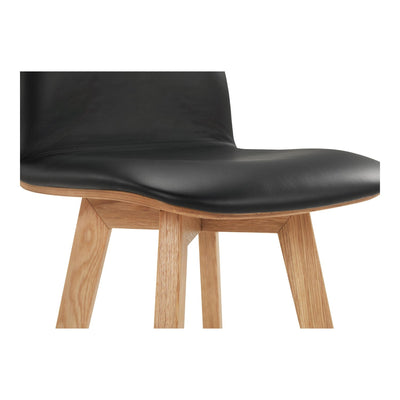 product image for napoli leather barstool black by bd la mhc yc 1022 02 6 75