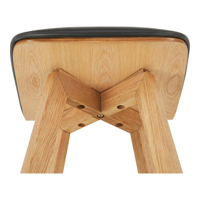 product image for napoli leather barstool black by bd la mhc yc 1022 02 9 5