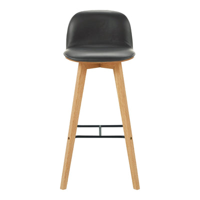 product image for napoli leather barstool black by bd la mhc yc 1022 02 2 69