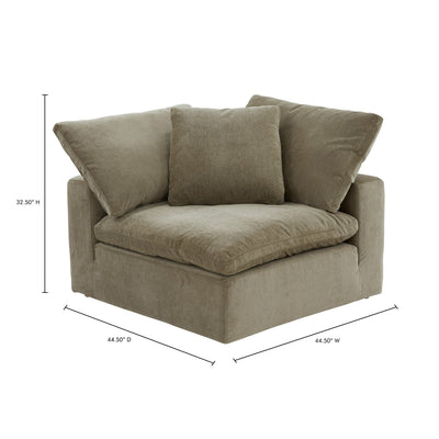 product image for Clay Performance Fabric Corner Chair By Bd La Mhc Yj 1000 16 17 76