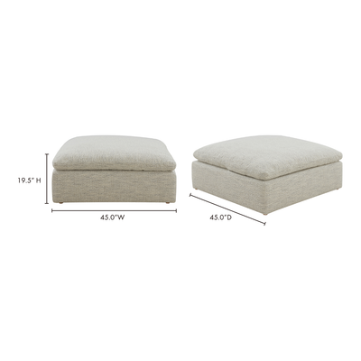 product image for clay ottoman neverfear fabric by bd la mhc yj 1002 49 3 15