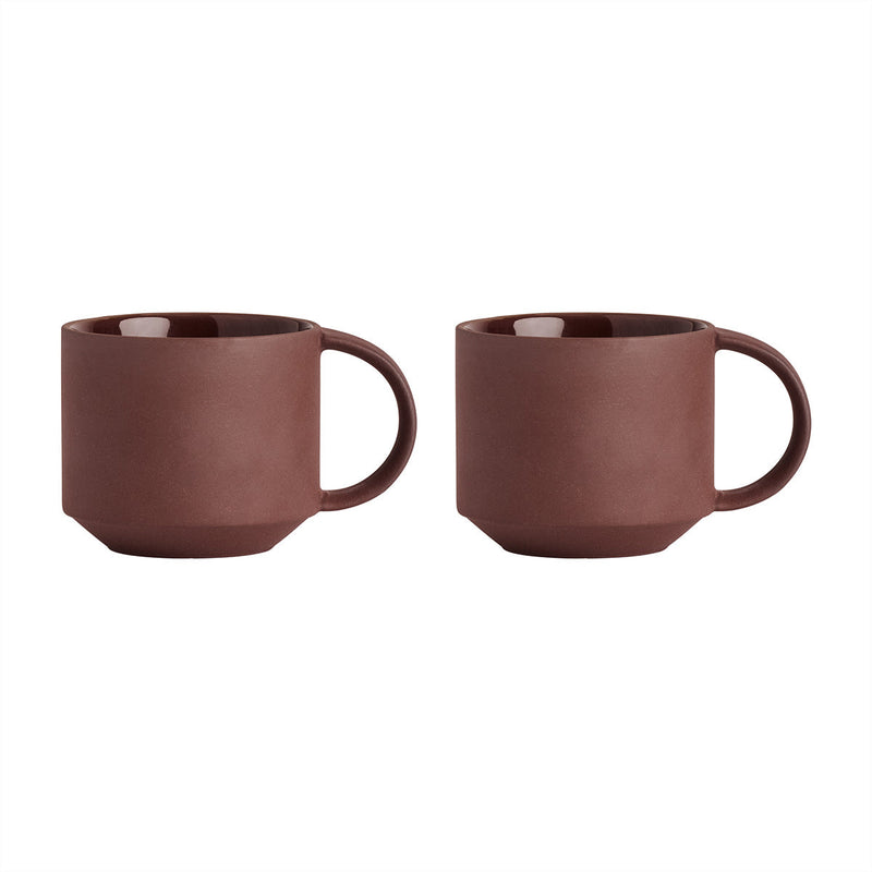 media image for yuka mug set of 2 in dark terracotta 1 241