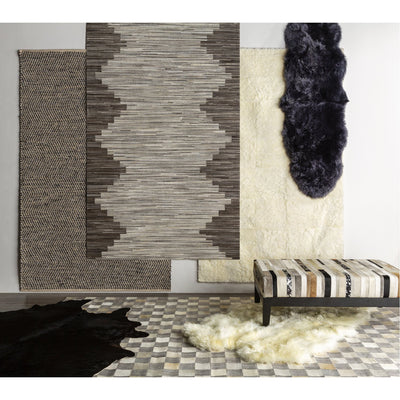 product image for Zander ZND-1007 Hand Crafted Rug in Ivory & Medium Grey by Surya 78