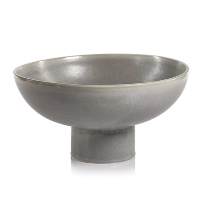 product image for kumasi glazed stoneware footed bowl by zodax ch 6353 1 61