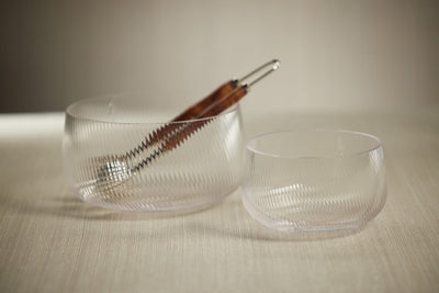 product image for Chadwell Rippled Glass Bowls - Set of 2 1