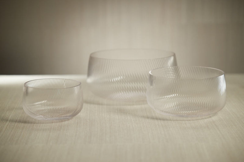 media image for Chadwell Rippled Glass Bowls - Set of 2 298